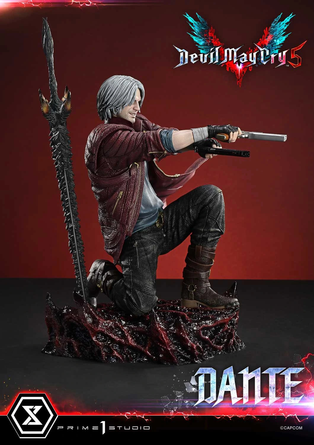 Preventa Resina Dante Figura Devil May Cry 5 Prime 1 (Licencia) Estudio