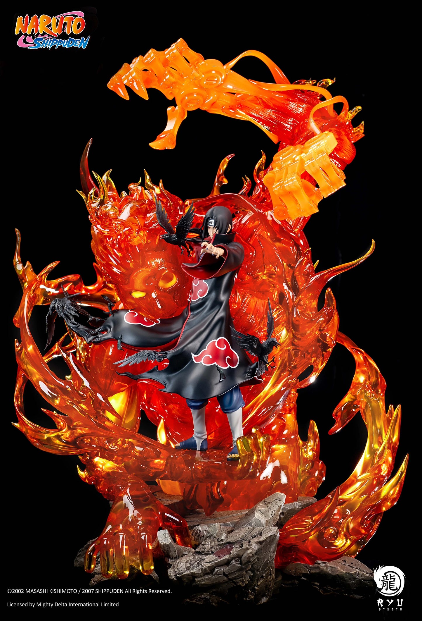 Preventa Resina Uchiha Itachi Figura Naruto RYU (Licencia) Estudio