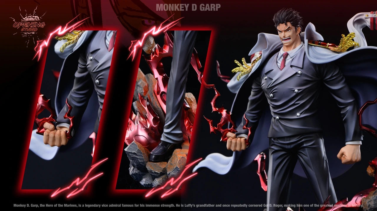 Preventa Resina Monkey D. Garp Figura One Piece Opening  Estudio