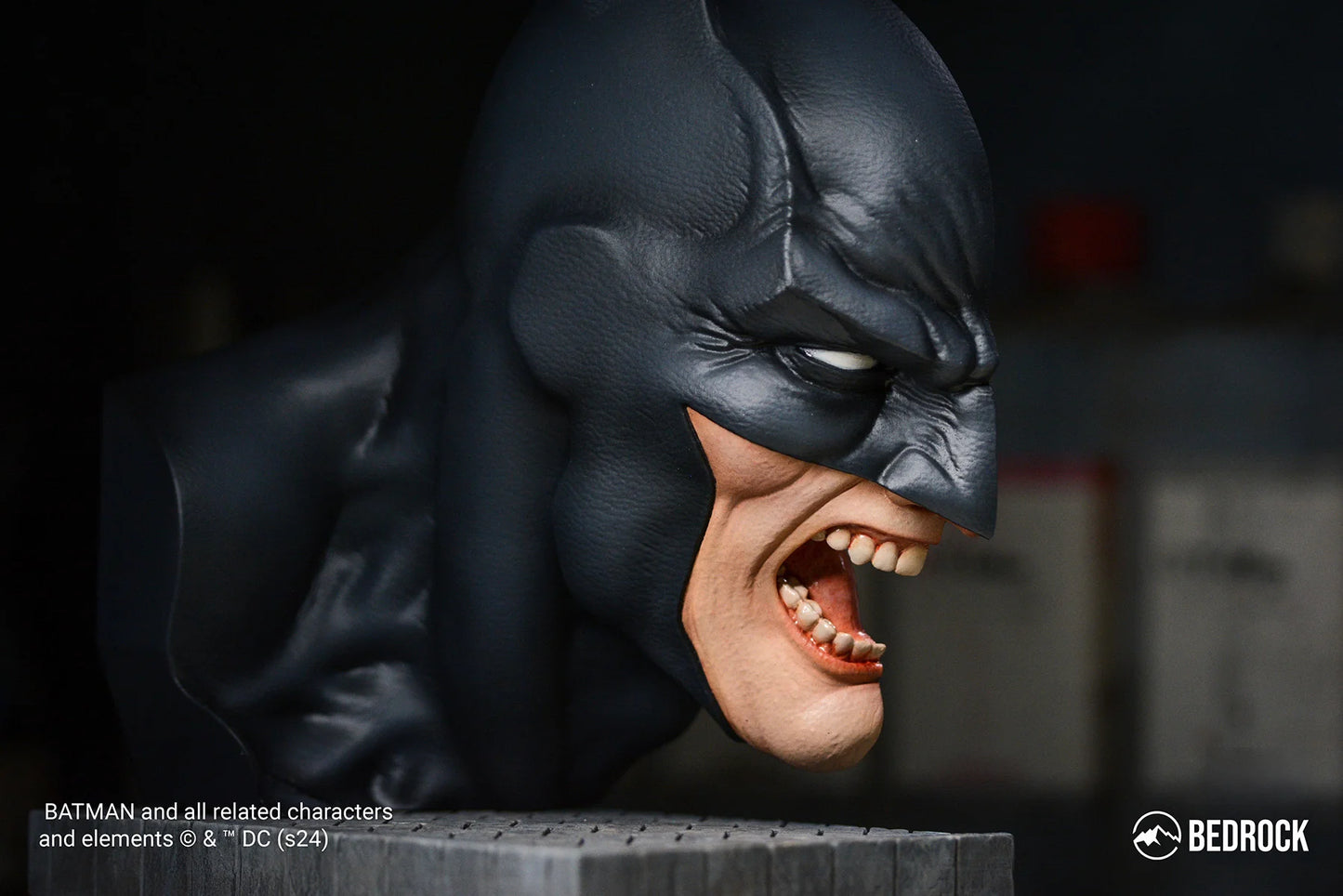 Preventa Resina Batman y Joker Figura DC Bedrock Collectibles (Licencia) Estudio