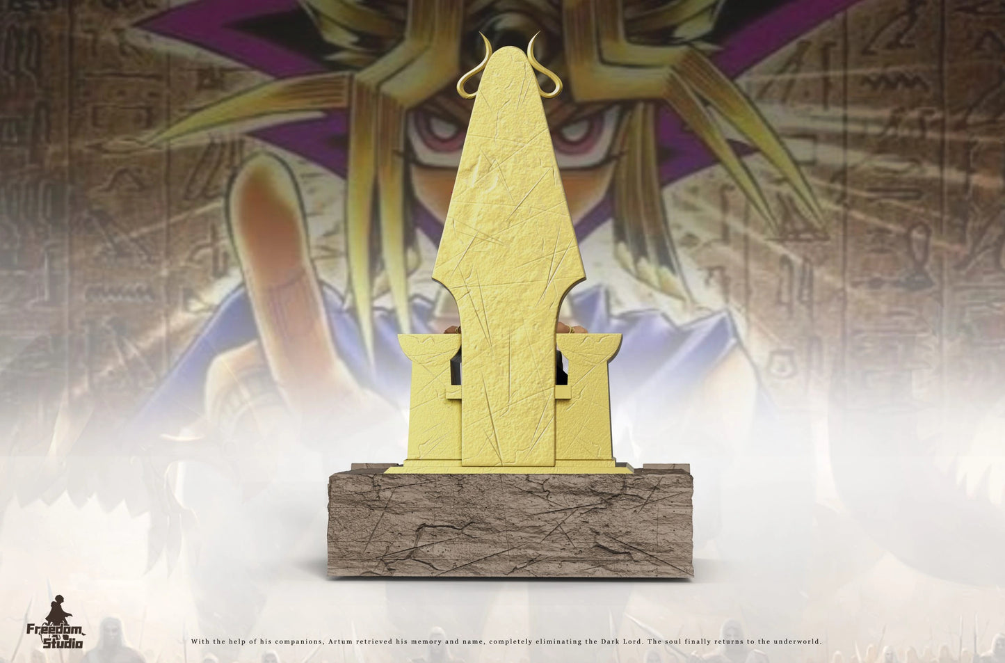 Preventa Resina Atem Figura Yu-Gi-Oh! Freedom  Estudio