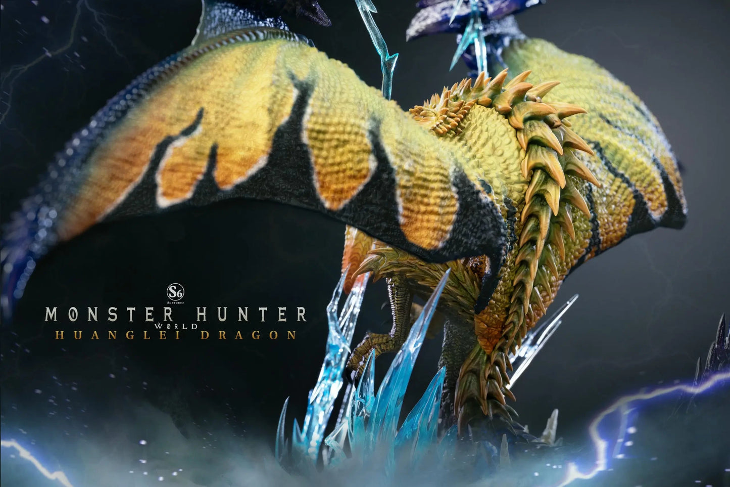 Preventa Resina Rey Dau Figura Monster Hunter S6  Estudio