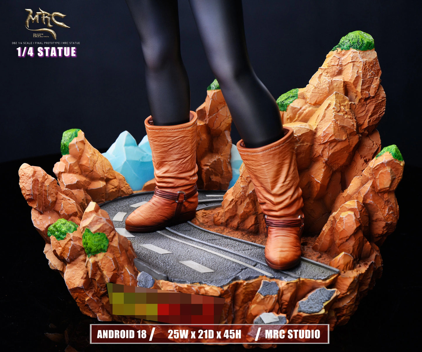 Preventa Resina Androide 18 Figura Dragon Ball MRC Estudio