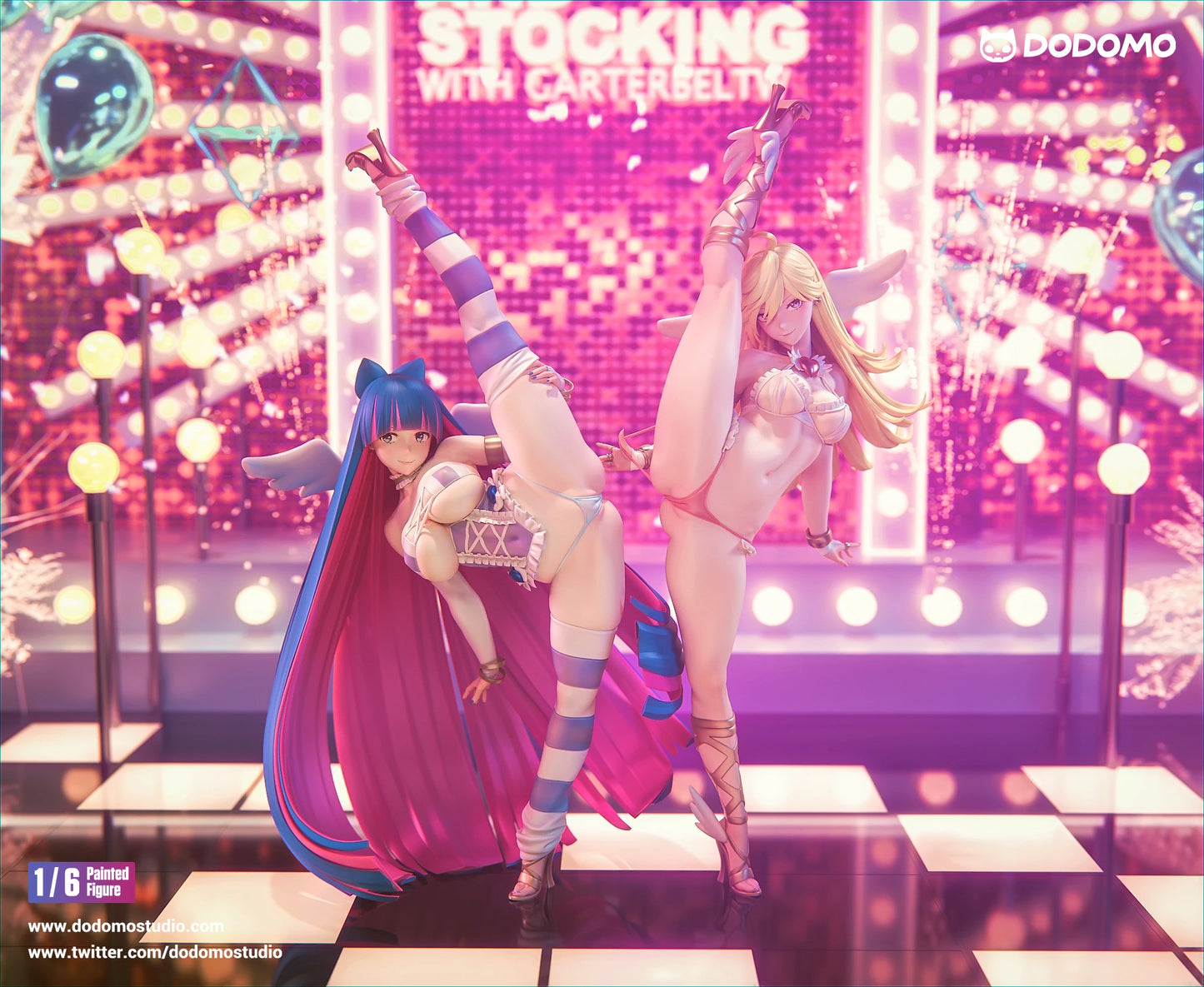 Preventa Resina Panty & Stocking Figura Panty & Stocking with Garterbelt  Dodomo  Estudio
