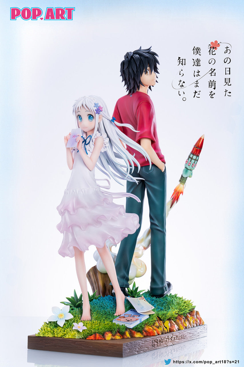Preventa Resina MenMa & Jinta Figura Anohana: The Flower We Saw That Day  POP-ART  Estudio