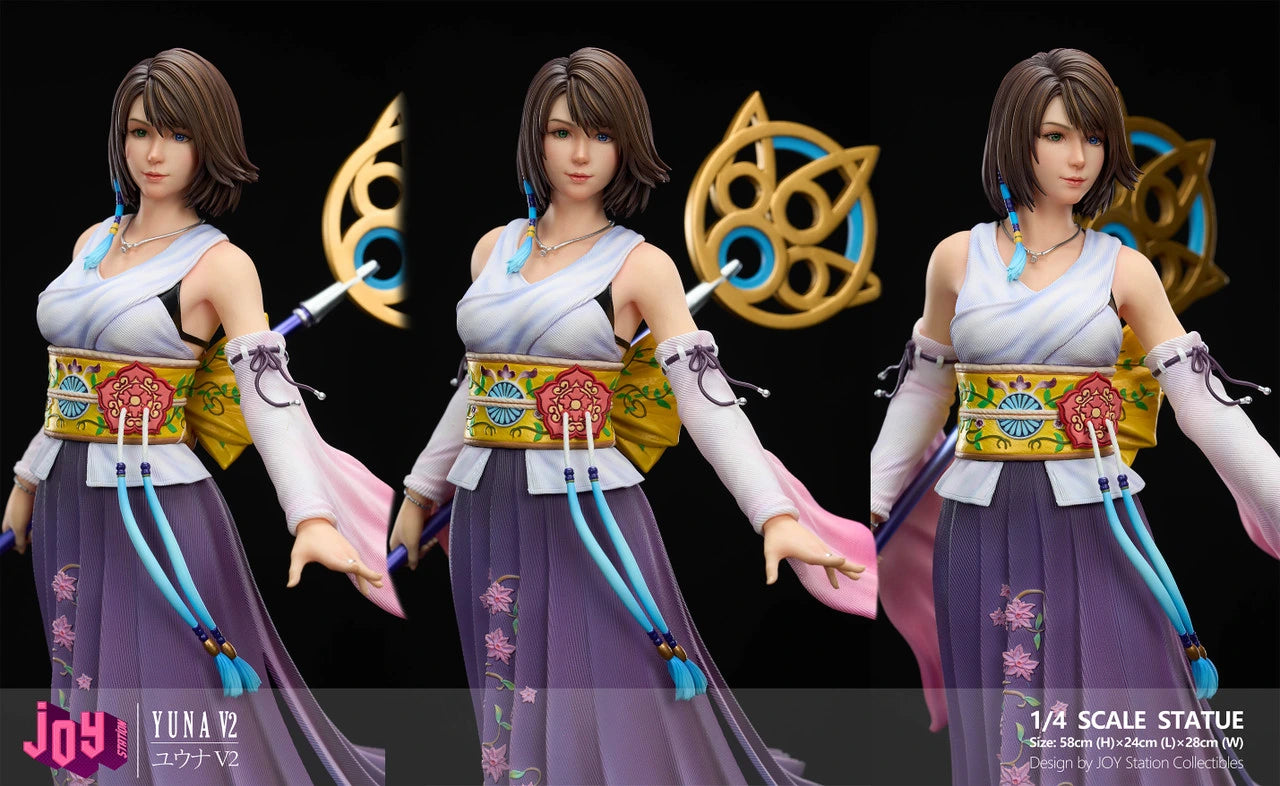 Preventa Resina Yuna Figura Final Fantasy X 1/4 Joy Station Estudio