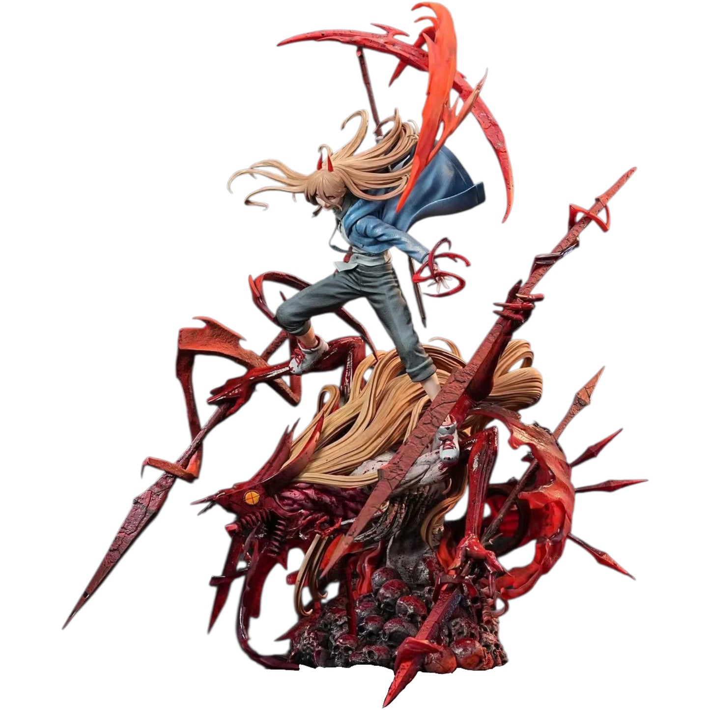 Preventa Resina Power Figura Chainsaw Man Hera x Ciallo Estudio