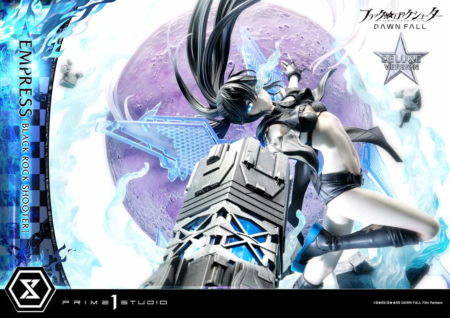 Preventa Resina Empress Figura Black Rock Shooter Dawn Fall  Prime 1 (Licencia) Estudio