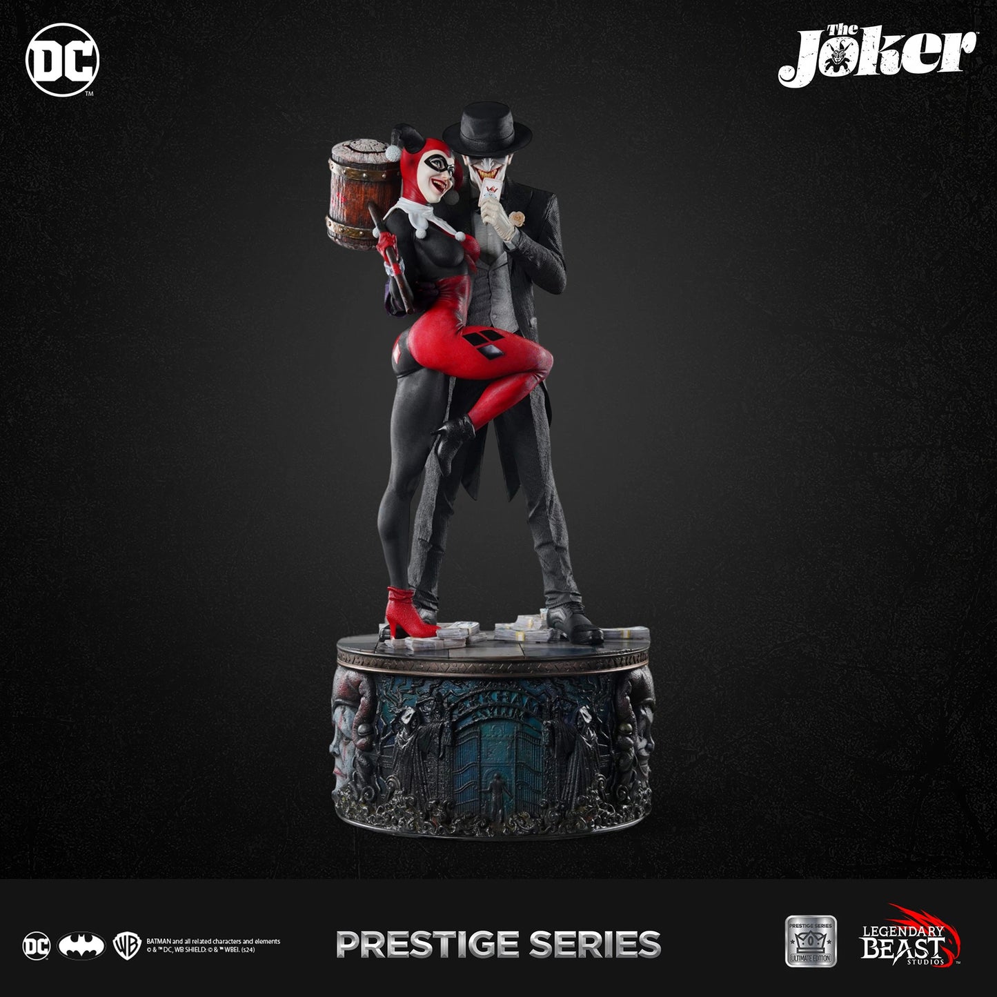 Preventa Resina Joker Figura DC Comics Legendary Beast (Licencia) Estudio