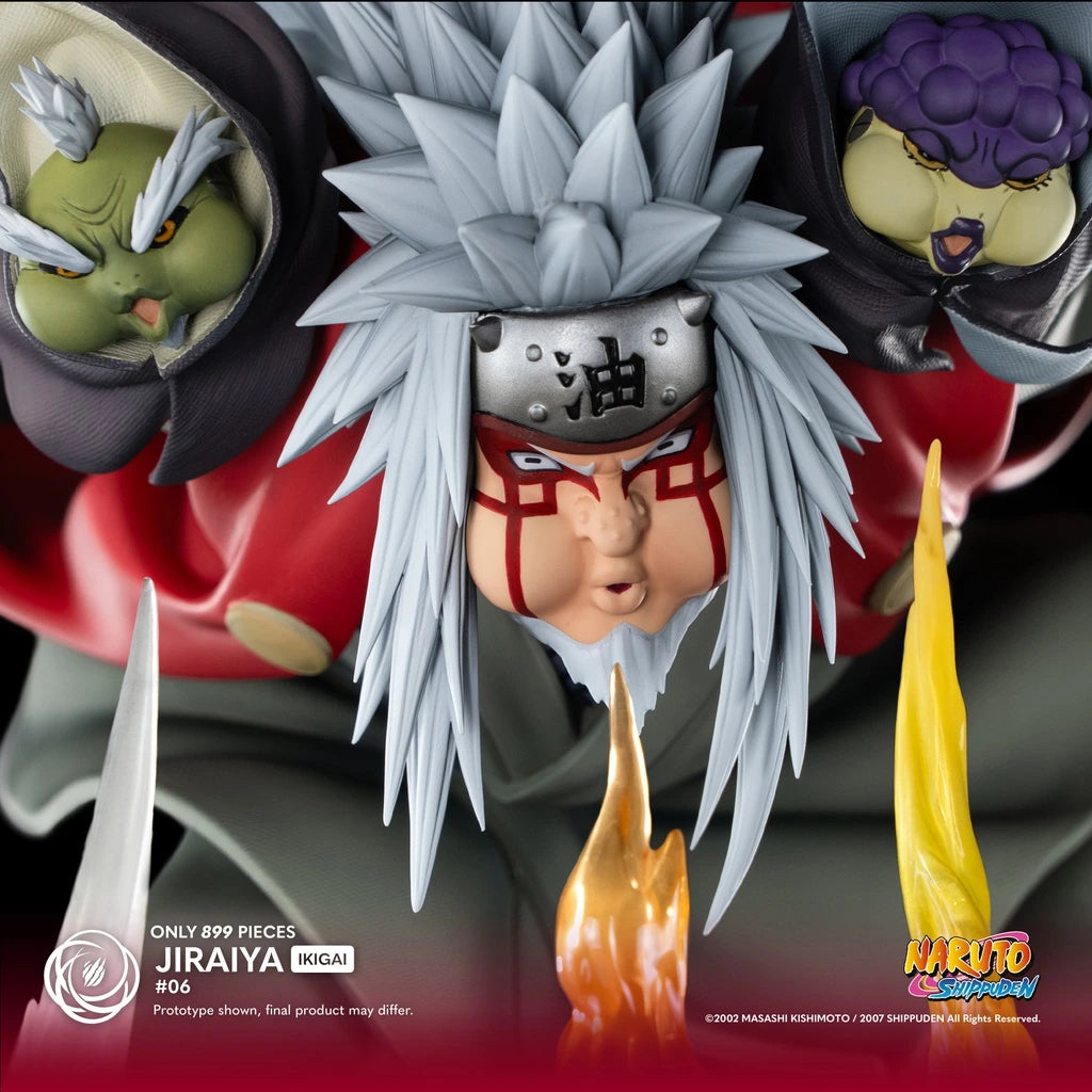 Preventa Resina Jiraiya Figura Naruto Tsume Art (Licencia) Estudio