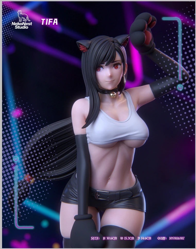 Preventa Resina Tifa Lockhart Figura Final Fantasy VII NekoNest Estudio