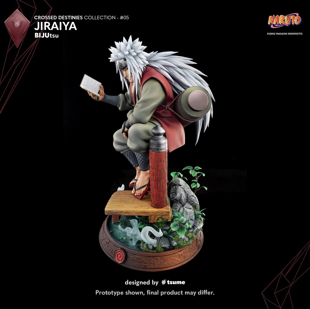Preventa Resina Jiraiya Figura Naruto Tsume Art (Licencia) Estudio