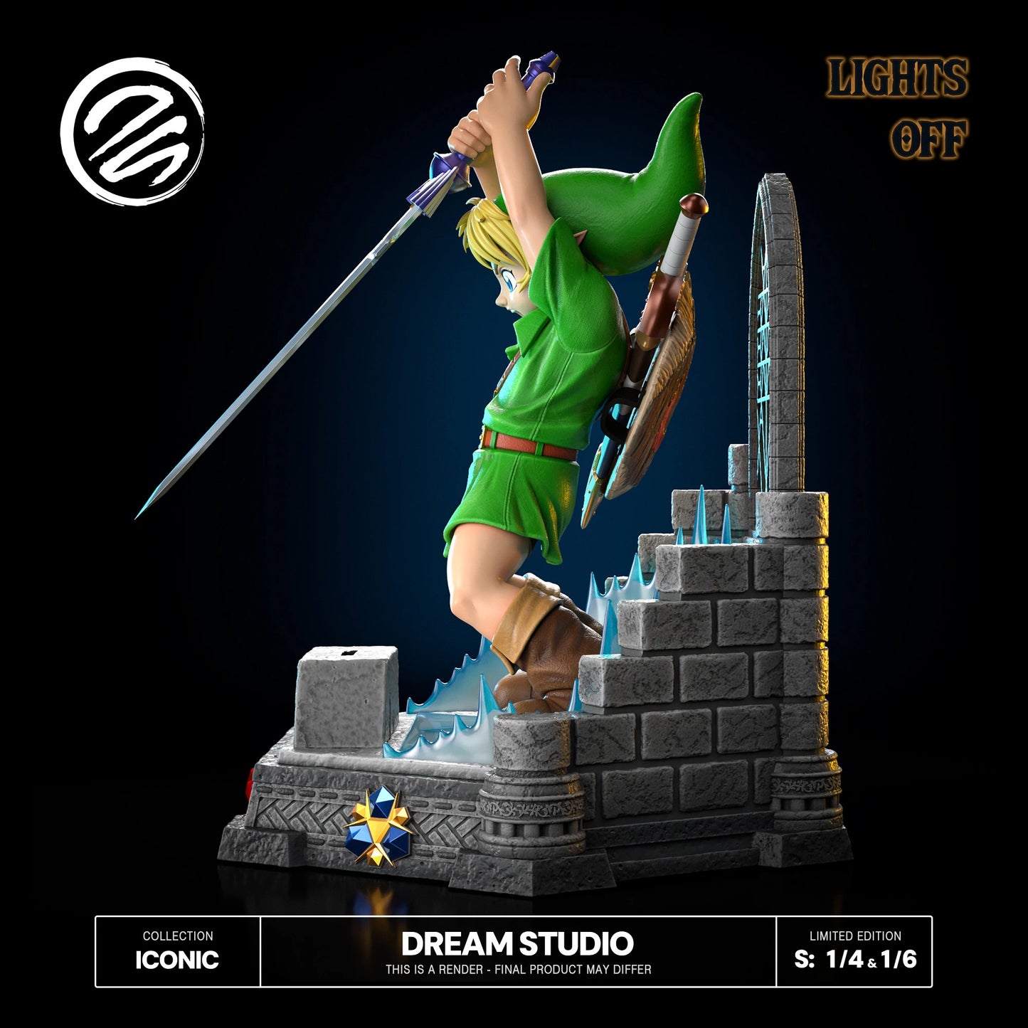 Preventa Resina Link Figura The Legend of Zelda  Dream  Estudio