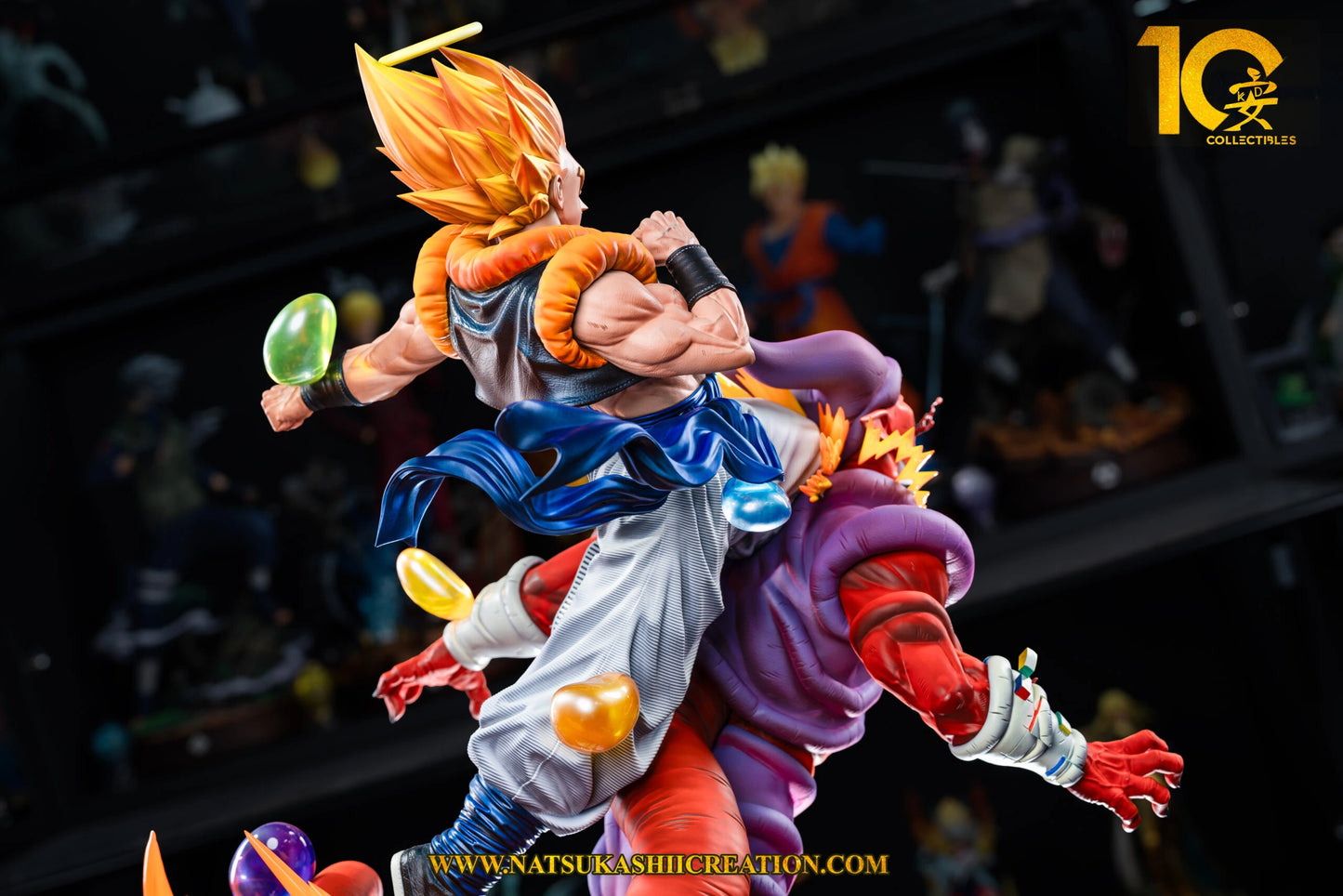 Preventa Resina Gogeta vs Janemba Figura Dragon Ball KD Collectibles  Estudio