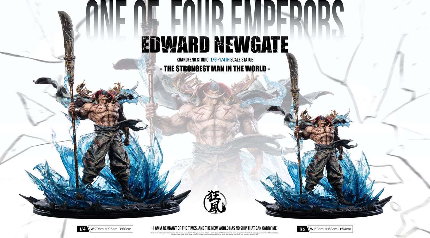 "Preventa Resina Edward Newgate  Figura One Piece KuangFeng Estudio"