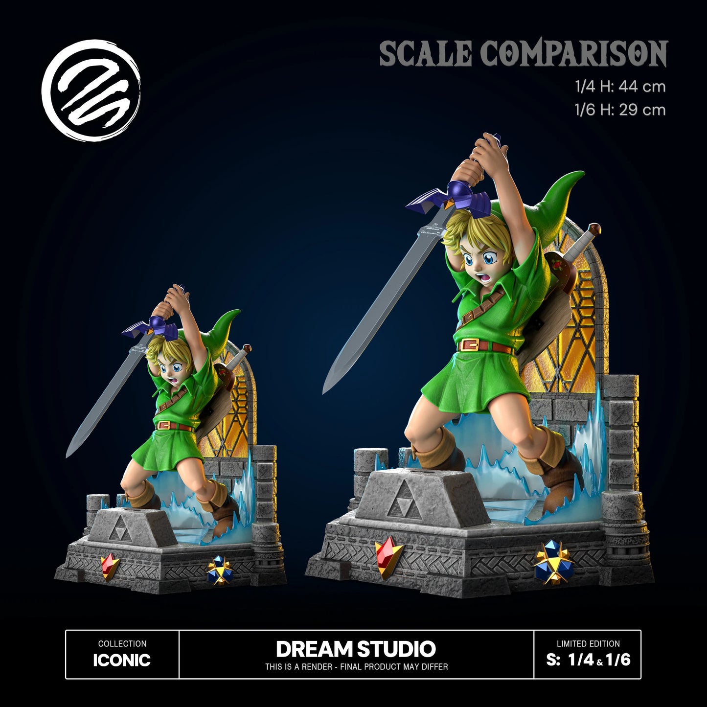 Preventa Resina Link Figura The Legend of Zelda  Dream  Estudio
