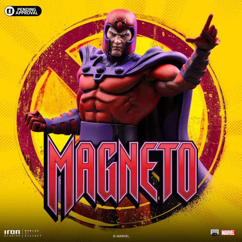 Preventa Resina Magneto Figura X-Men ’97  Iron (Licencia) Estudio
