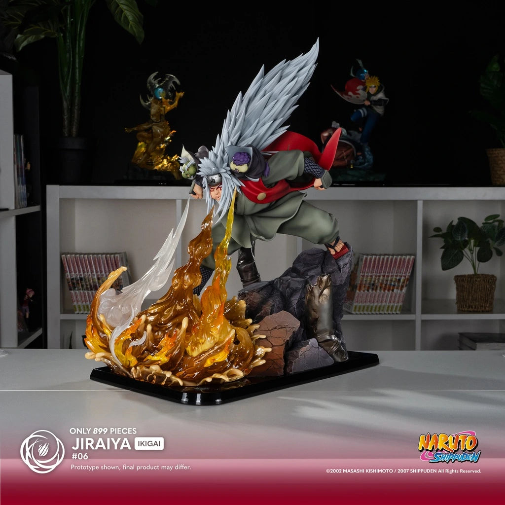 Preventa Resina Jiraiya Figura Naruto Tsume Art (Licencia) Estudio