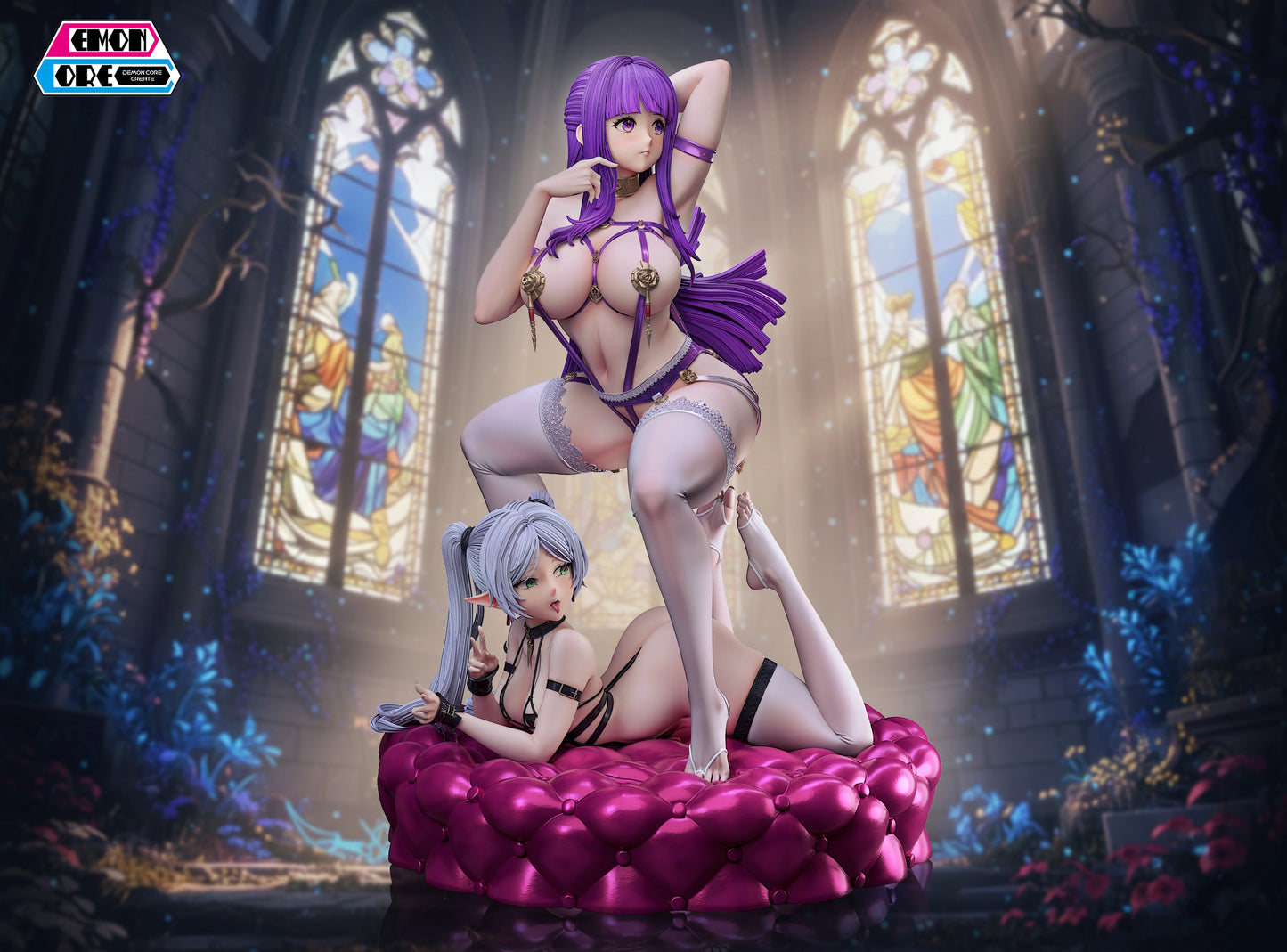 Preventa Resina Frieren & Fern Figura Frieren: Más allá del final del viaje Demon Core Estudio