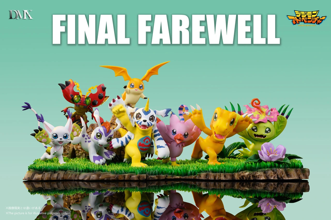 Preventa Resina Final Figura Digimon DMX  Estudio