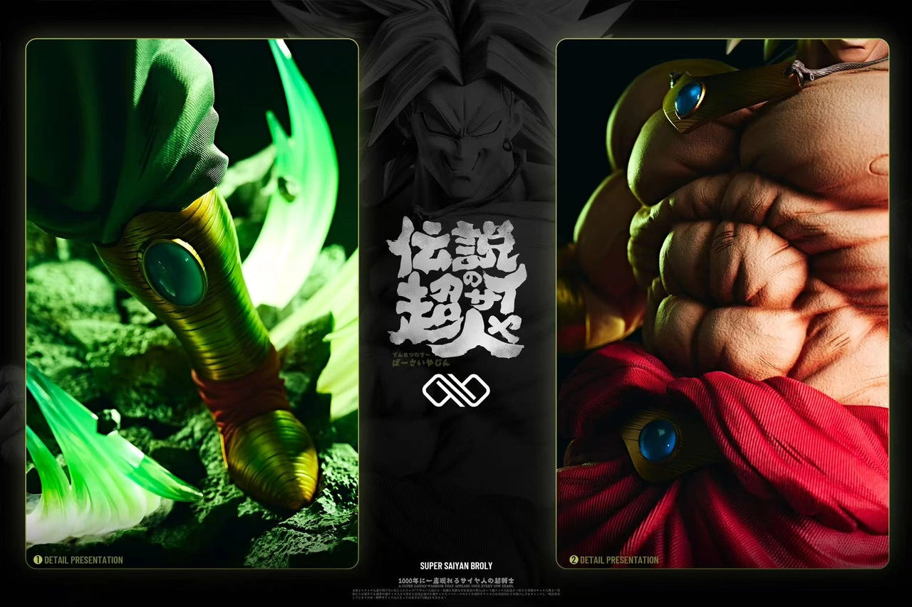 Preventa Resina Broly Figura Dragon Ball Infinity Estudio