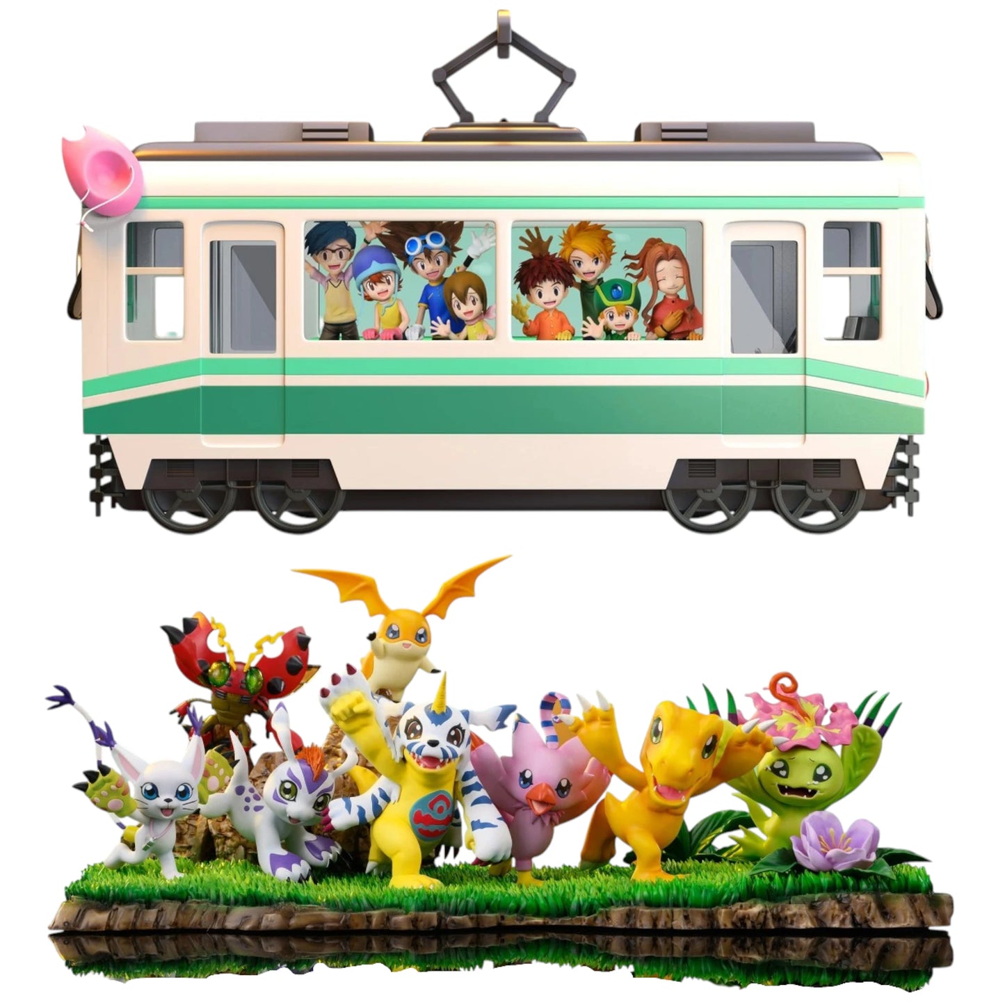 Preventa Resina Final Figura Digimon DMX  Estudio