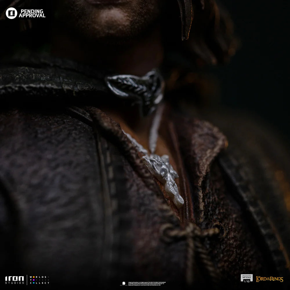 "Preventa Resina Aragorn Figura El señor de los anillos  Iron (Licencia) Estudio"