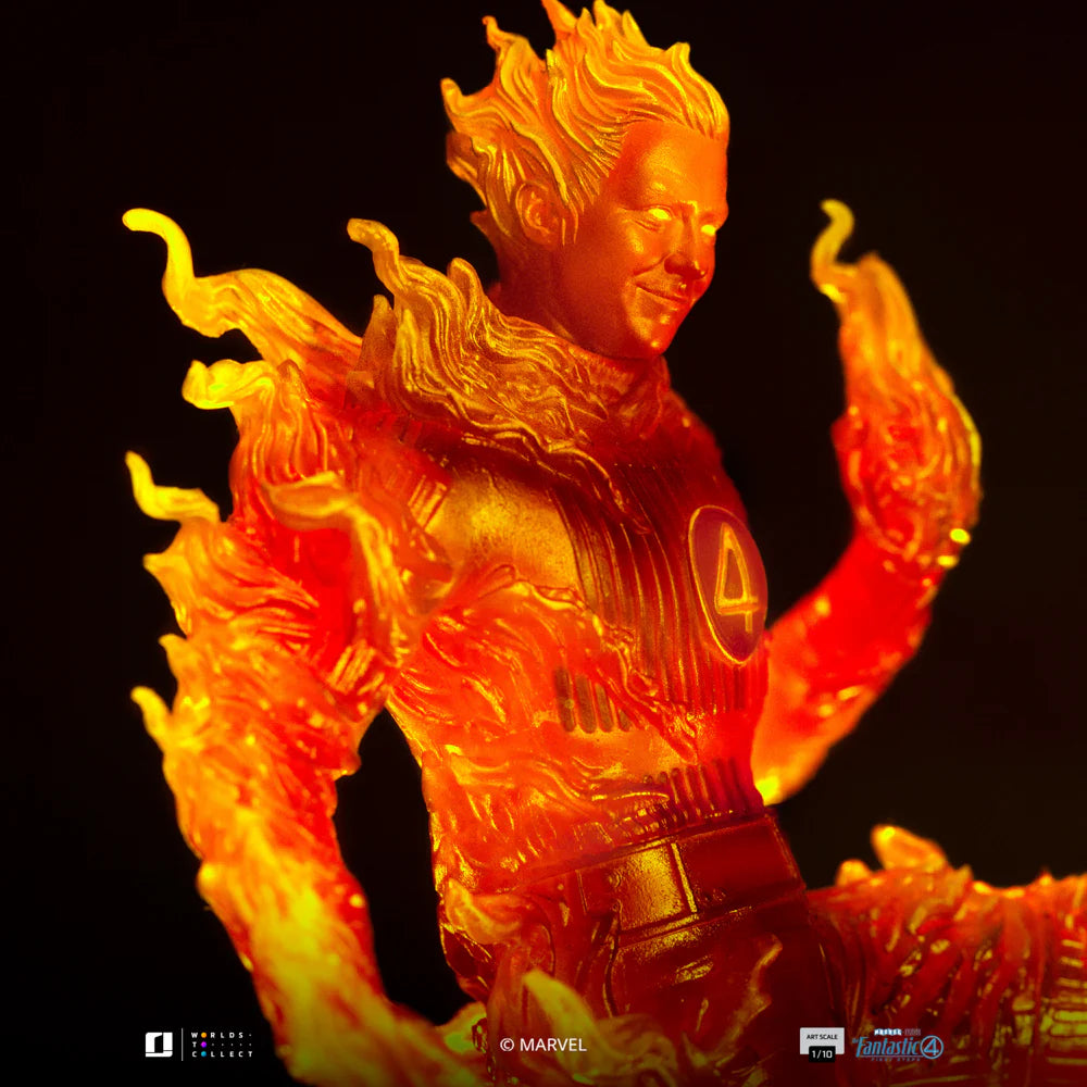 Preventa Resina La Antorcha Huhama Figura Los Cuatro Fantásticos: primeros pasos  Iron (Licencia) Estudio