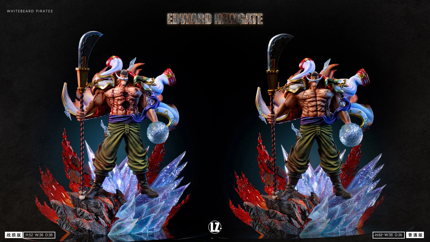 "Preventa Resina Edward Newgate  Figura One Piece LZ  Estudio"