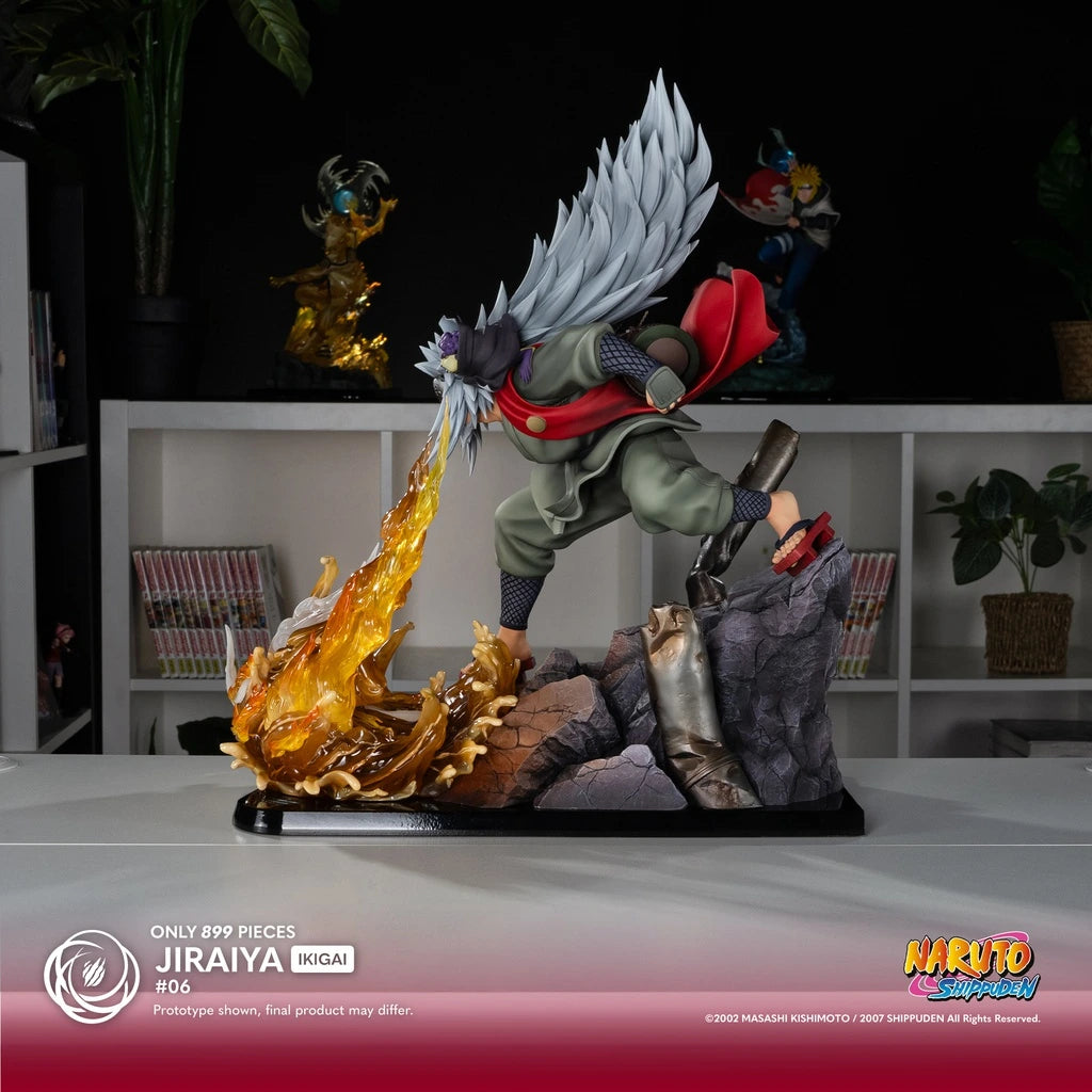 Preventa Resina Jiraiya Figura Naruto Tsume Art (Licencia) Estudio
