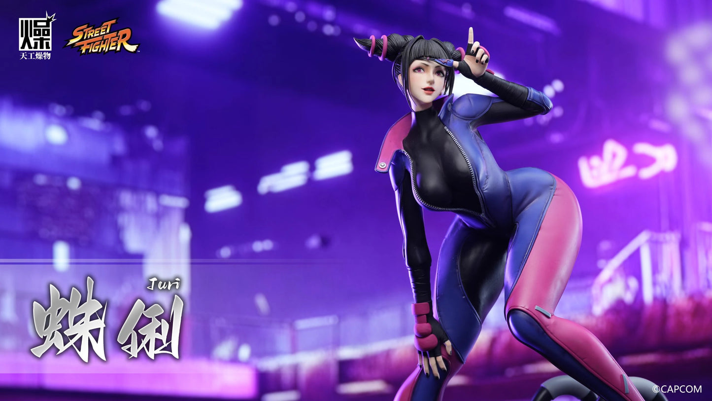 Preventa Resina Juri Han Figura Street Fighter TGZW (Licencia)  Estudio