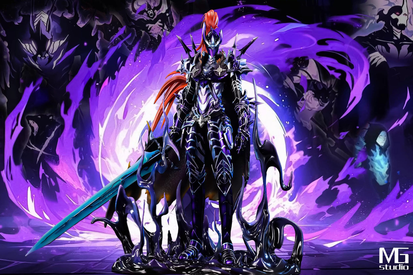 Preventa Resina Igris Figura Solo Leveling MG Estudio