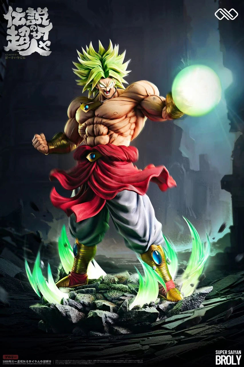 Preventa Resina Broly Figura Dragon Ball Infinity Estudio