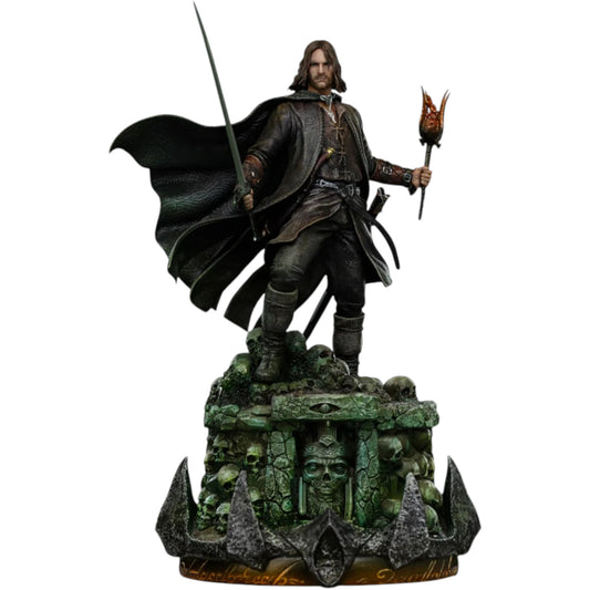 "Preventa Resina Aragorn Figura El señor de los anillos  Iron (Licencia) Estudio"