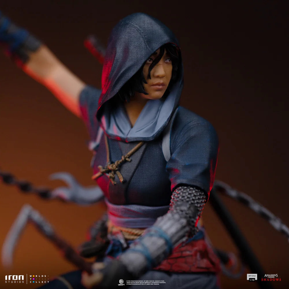 Preventa Resina Naoe Figura Assassin's Creed Shadows Iron (Licencia) Estudio