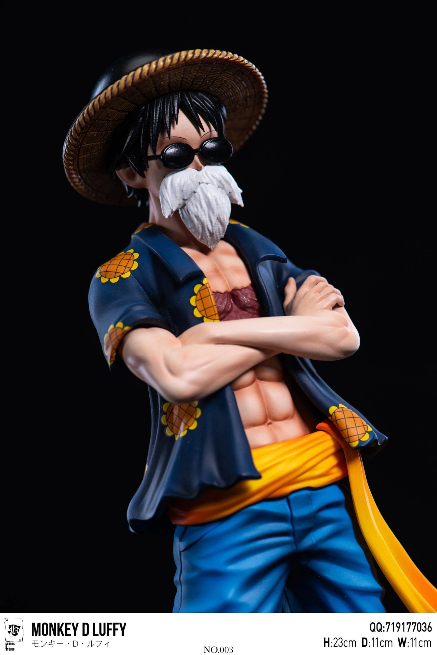 Preventa Resina Monkey D. Luffy Figura One Piece Spades K Estudio