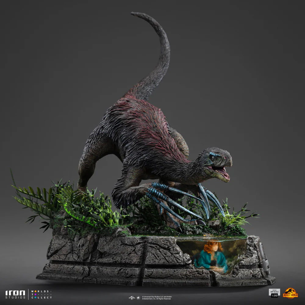 Preventa Resina Therizinosaurus Figura Jurassic World: Dominio  Iron (Licencia) Estudio