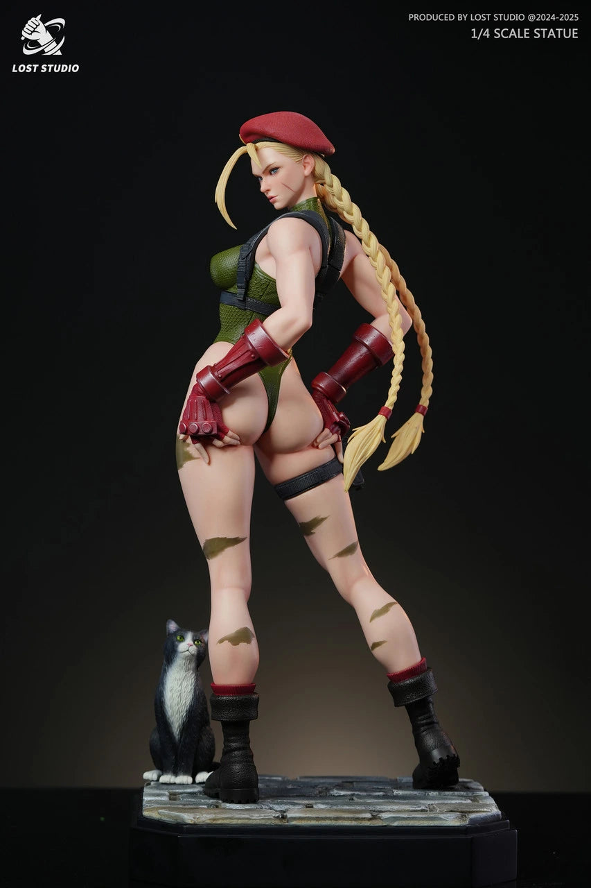 Preventa Resina Cammy White Figura Street Fighter Lost  Estudio