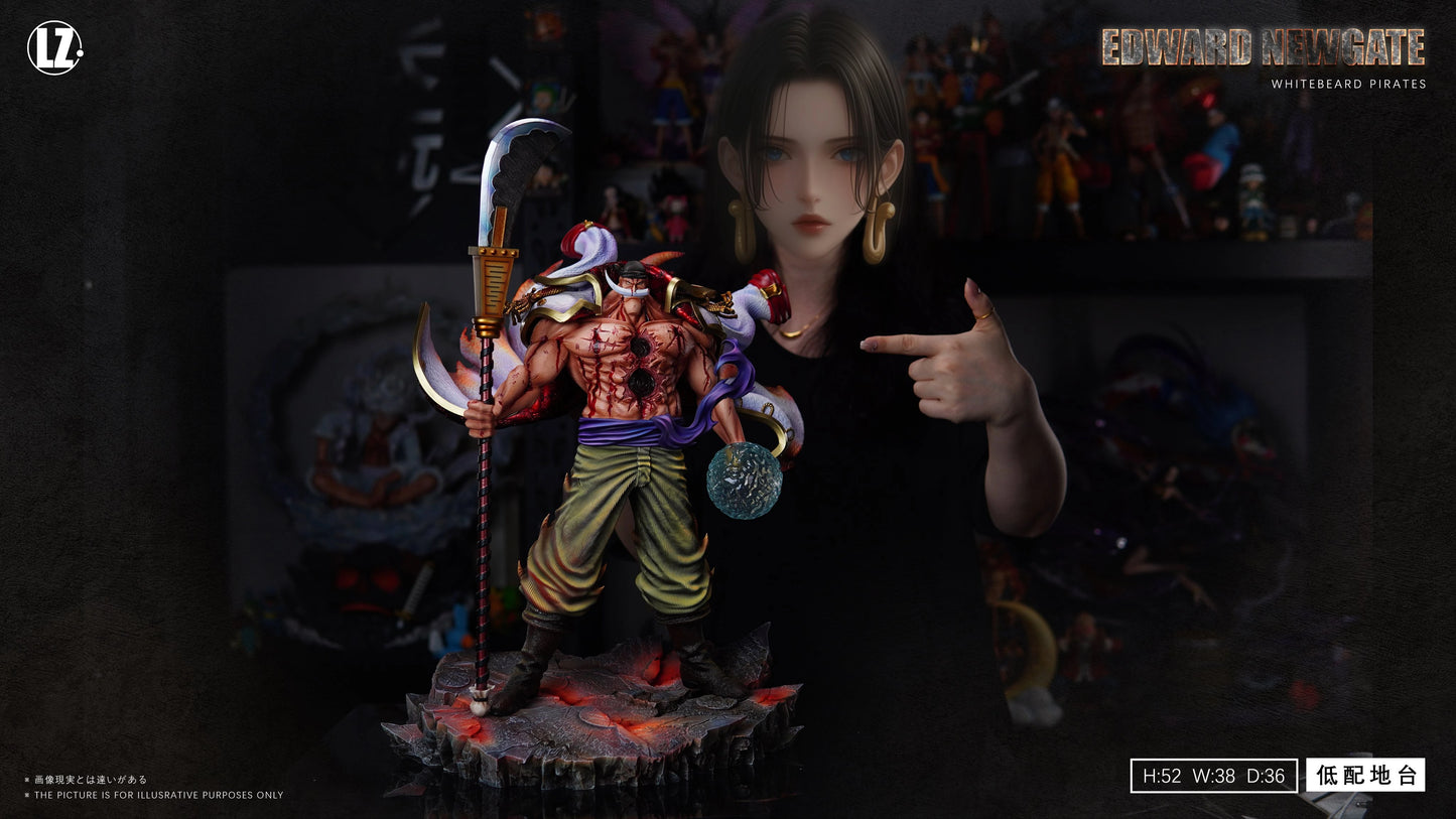"Preventa Resina Edward Newgate  Figura One Piece LZ  Estudio"