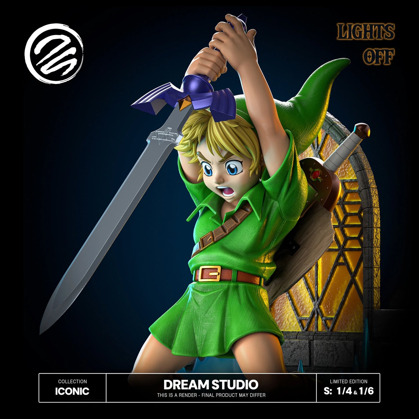 Preventa Resina Link Figura The Legend of Zelda  Dream  Estudio