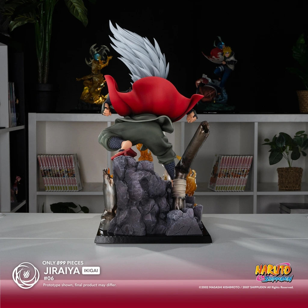Preventa Resina Jiraiya Figura Naruto Tsume Art (Licencia) Estudio