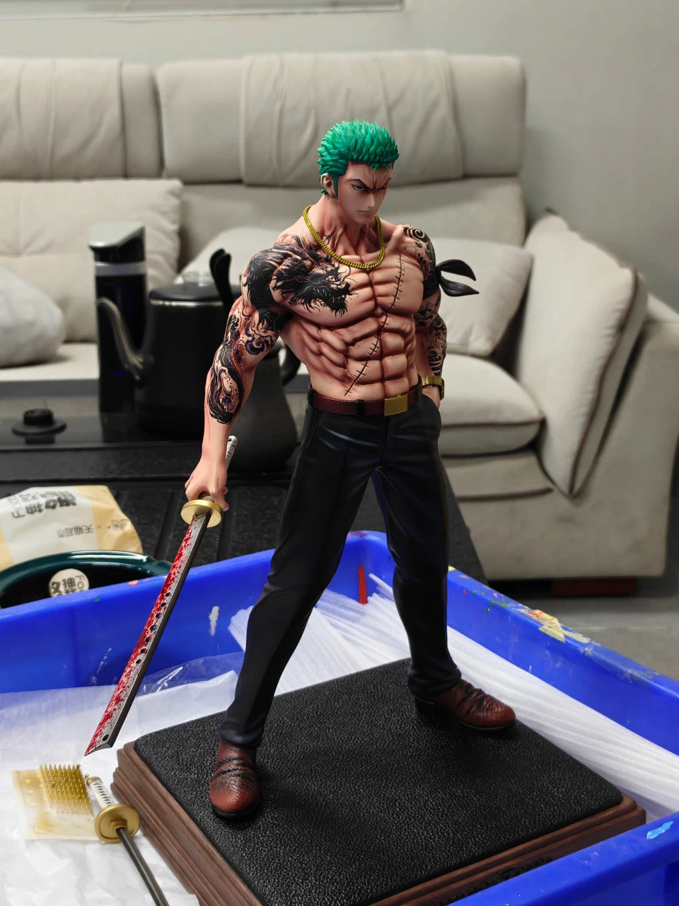 Preventa Resina Zoro Figura One Piece GP Estudio