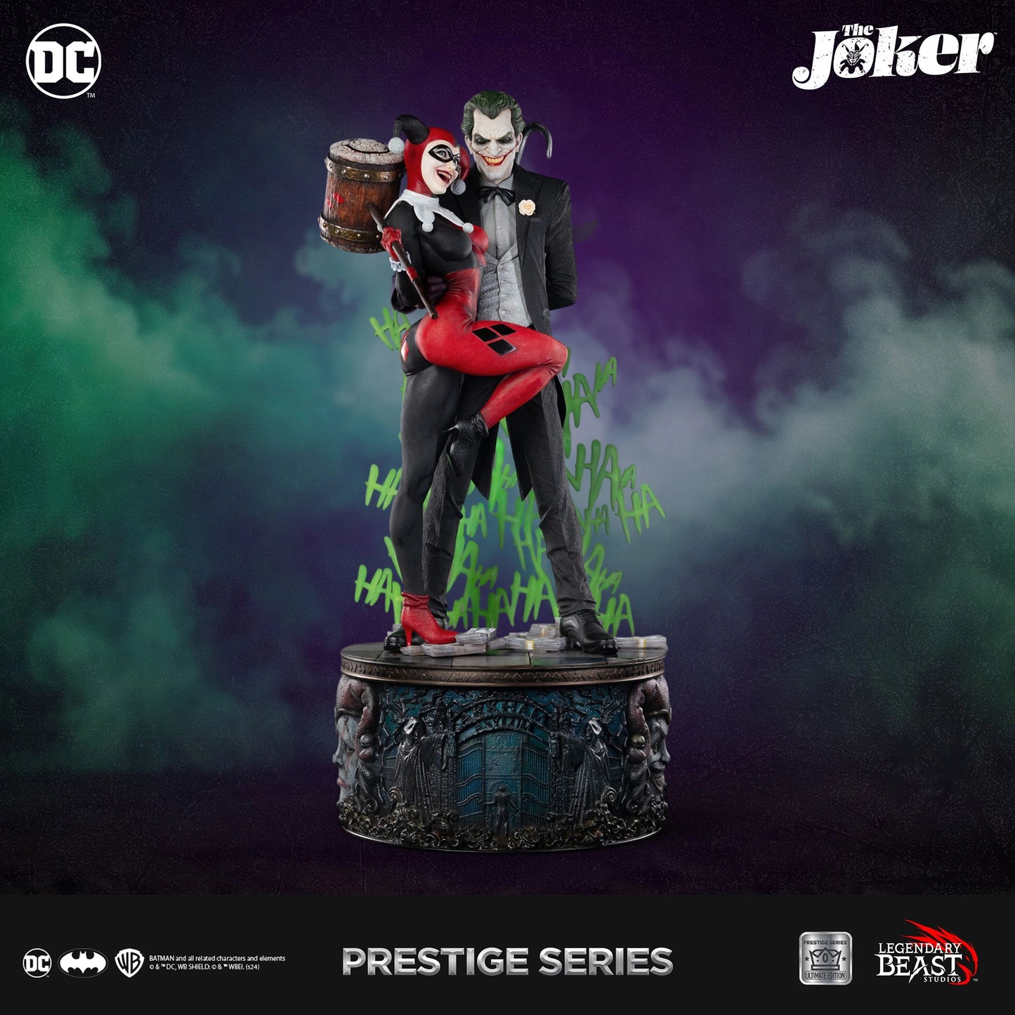 Preventa Resina Joker Figura DC Comics Legendary Beast (Licencia) Estudio