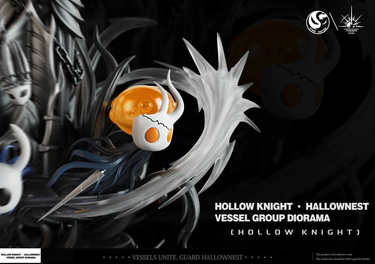 Preventa Resina Hallownest Vessel Group Figura Hollow Knight Stone Custom x Radiance  Estudio