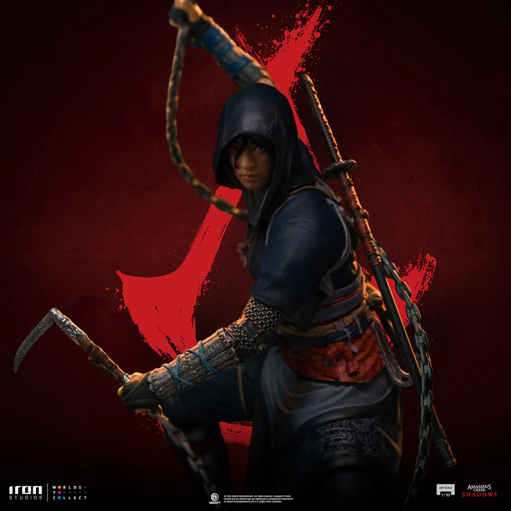 Preventa Resina Naoe Figura Assassin's Creed Shadows Iron (Licencia) Estudio