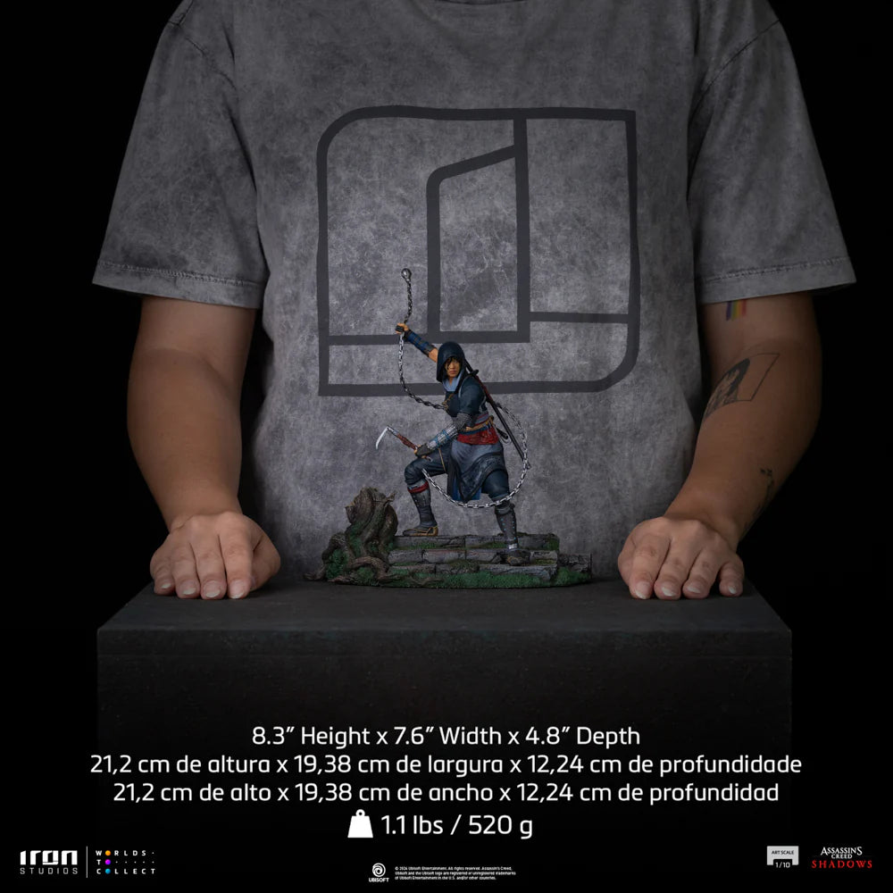 Preventa Resina Naoe Figura Assassin's Creed Shadows Iron (Licencia) Estudio