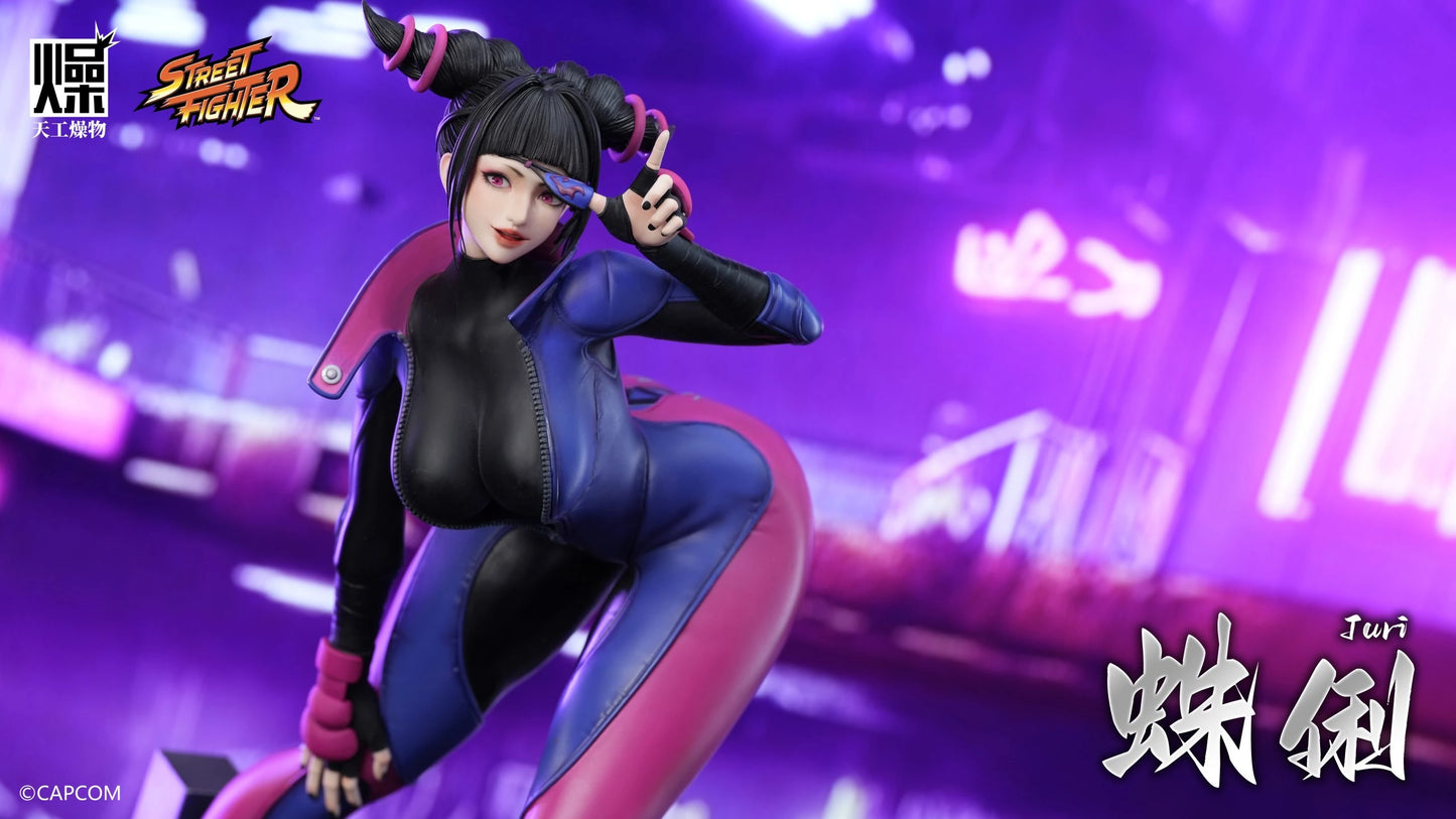 Preventa Resina Juri Han Figura Street Fighter TGZW (Licencia)  Estudio