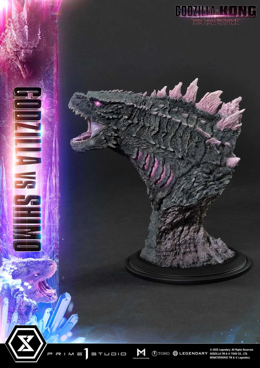 Preventa Resina Godzilla vs Shimo Figura Godzilla y Kong: El Nuevo Imperio Prime 1 (Licencia) Estudio
