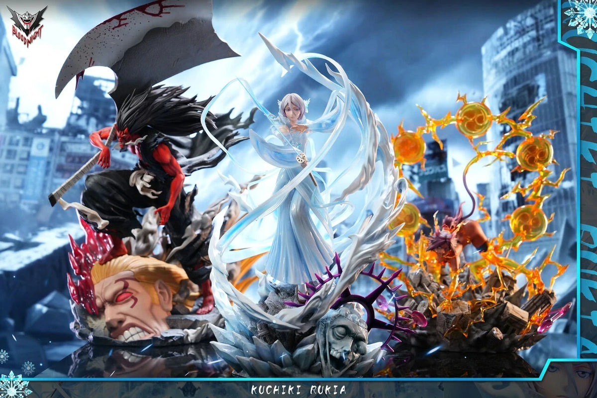 Preventa Resina Kuchiki Rukia Figura Bleach 1/6 Blood Night Estudio