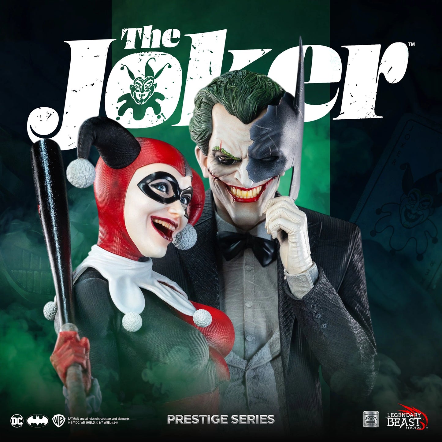 Preventa Resina Joker Figura DC Comics Legendary Beast (Licencia) Estudio